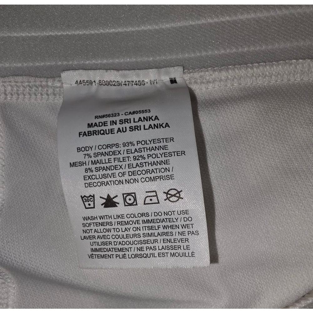 Men's Nike Pro White Compression Pants L NWOT Dry Fit Tight Fit - Picture 5 of 6